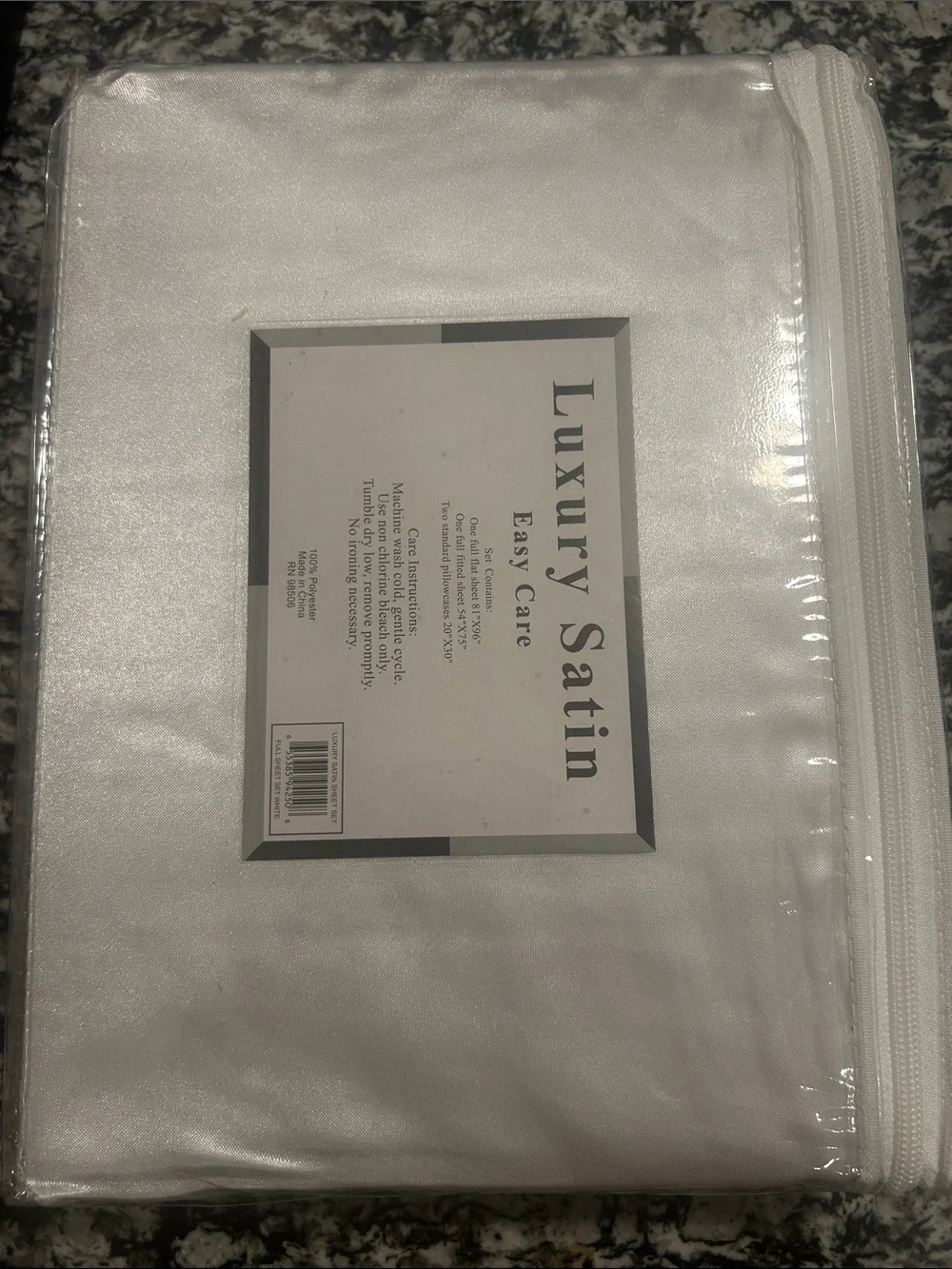 New Full Sheet Set - White